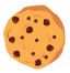 Cartoon style cookie